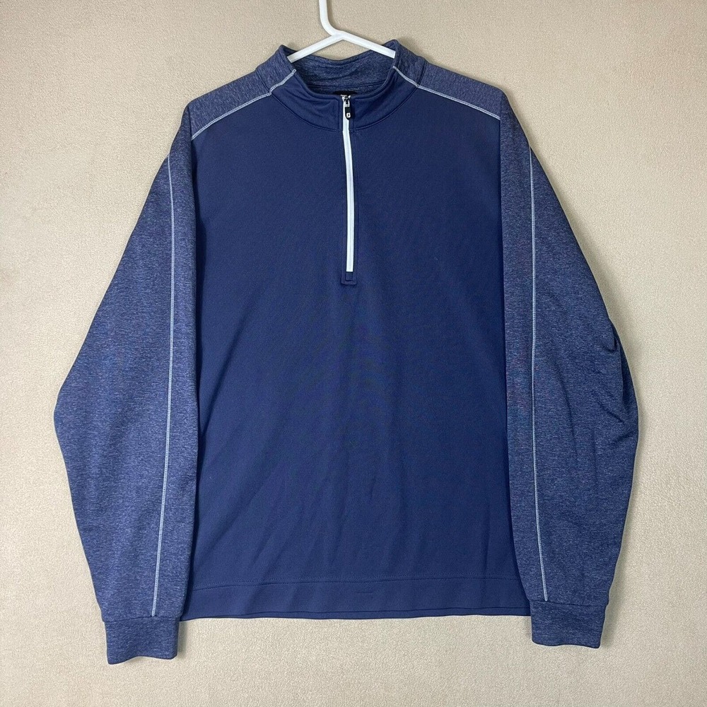 FootJoy Shirt Mens Extra Large Blue Sweatshirt Pullover Golfing‎ Outdoor Adult